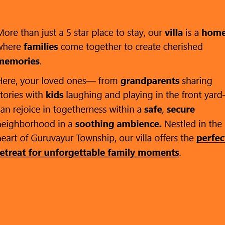 Luxury Villas Of Guruvayur Guruvāyūr Exterior foto
